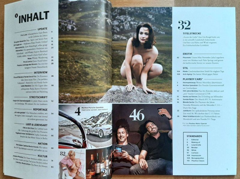 playboy 11 2019 Index