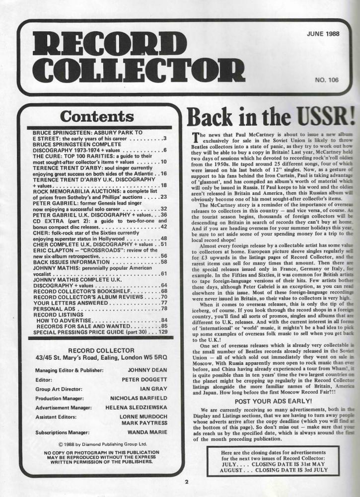 record collector 106 content