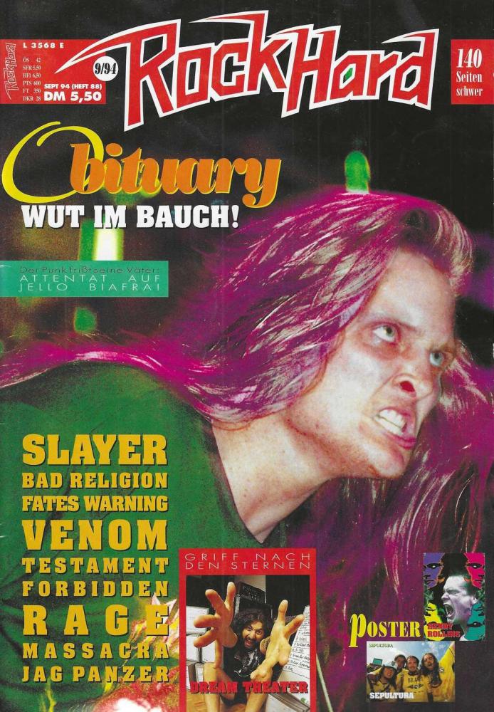 Rock Hard 88 Heftcover