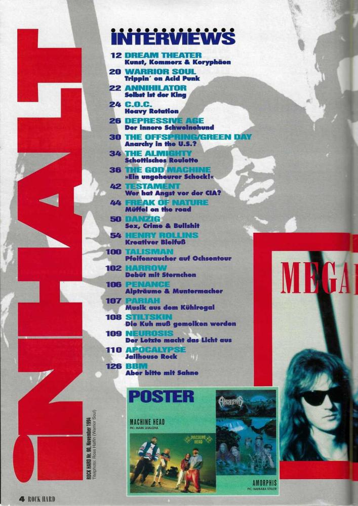 Rock Hard 90 Inhalt a