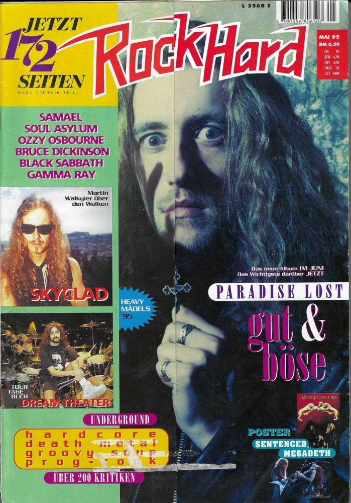 Rock Hard Nr. 96 cover