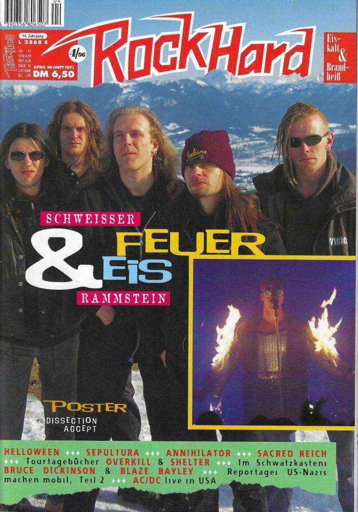 Rock Hard Nr. 107 Heftcover
