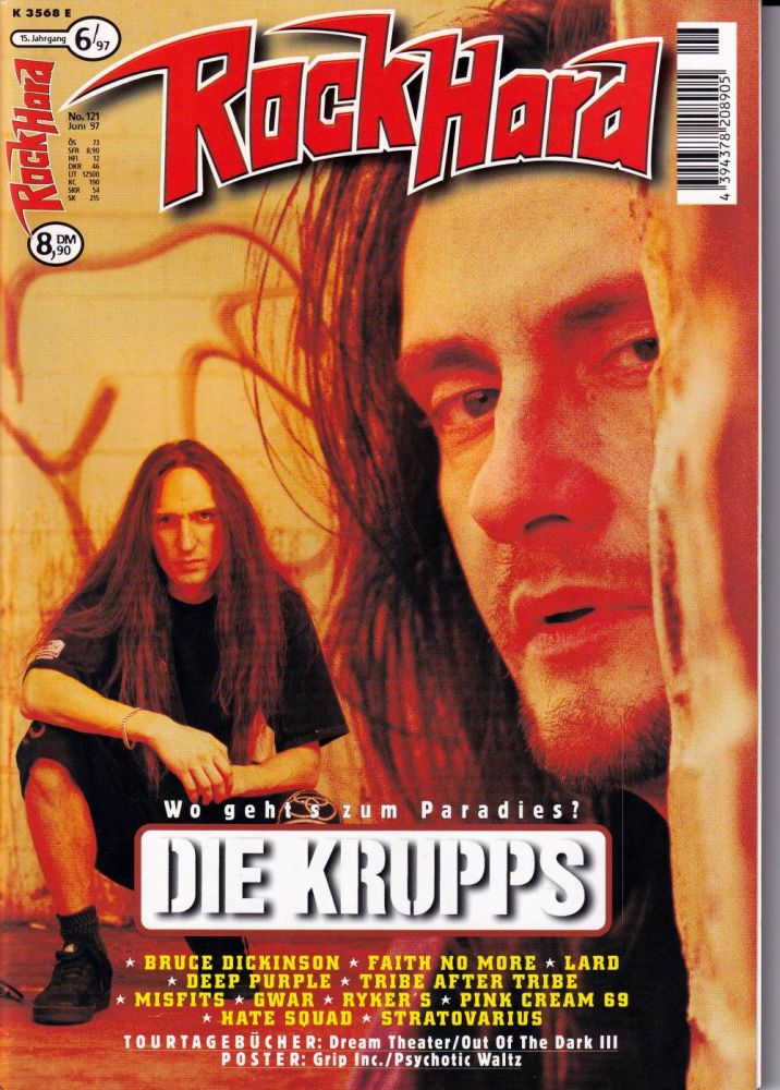 rock hard 06 1997 Heftcover