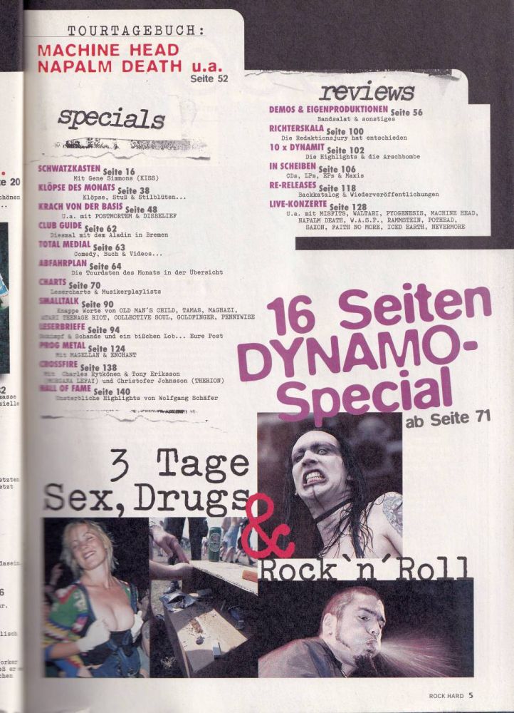 rock hard 07 1997 Index B