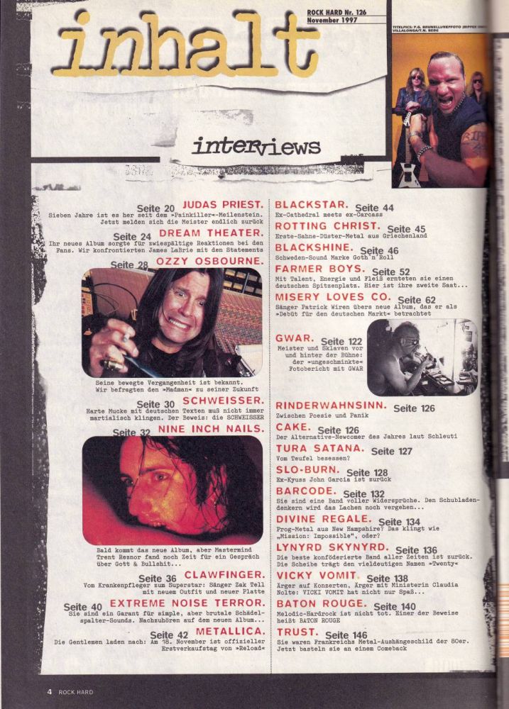 rock hard 11 1997 Index a