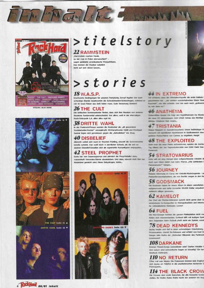 Rock Hard 169 content a