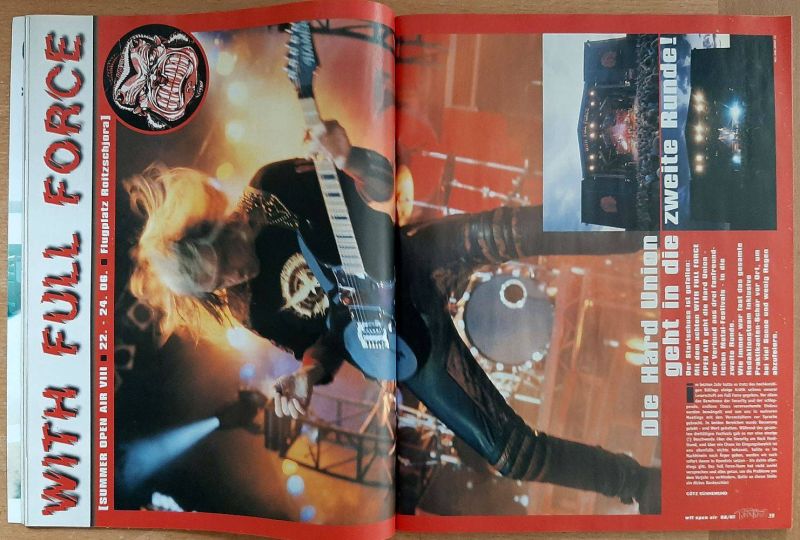 rock hard 08 2001 Inhalt