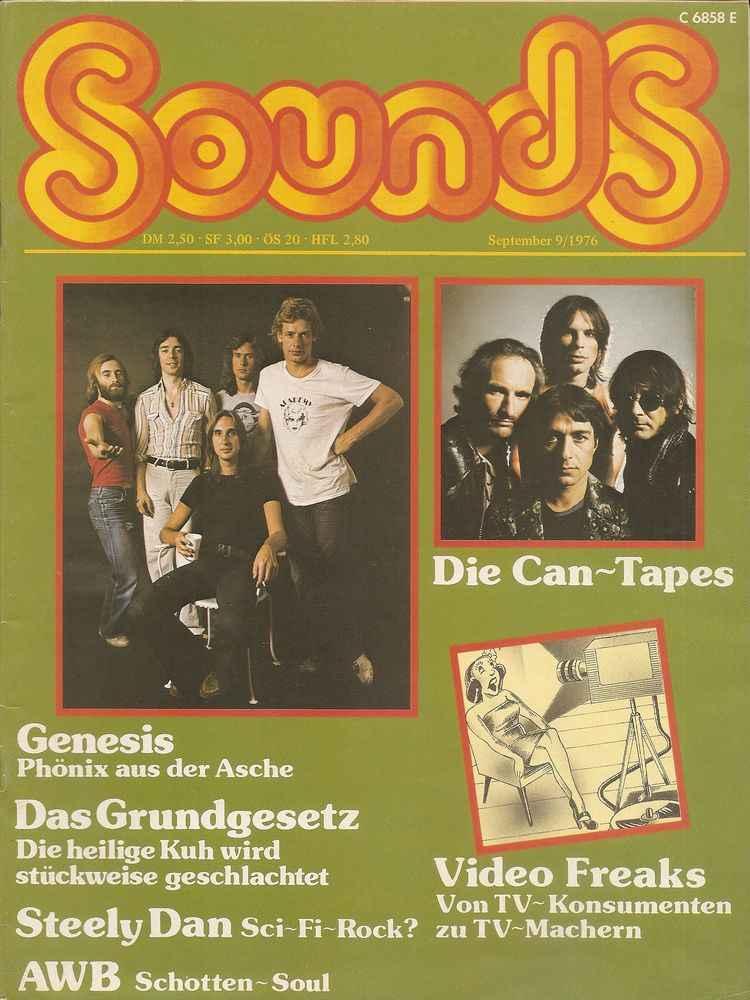 Sounds September 1976 cover