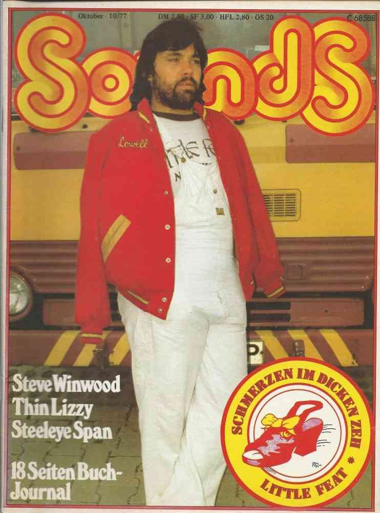 Sounds October 1977 cover