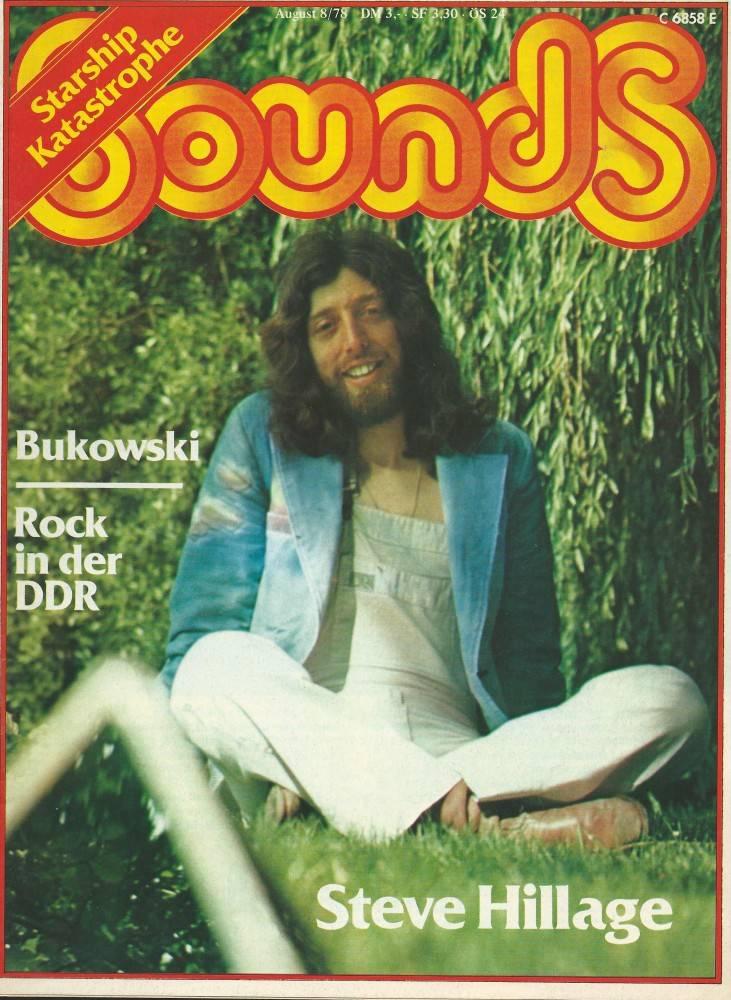 Sounds Musikmagazin Ausgabe August 1978