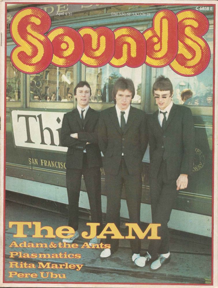 Sounds April 1981 Heftcover