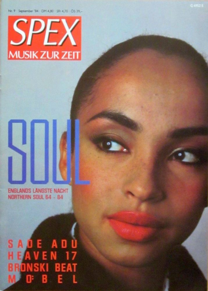 Spex 09/1984 Heftcover