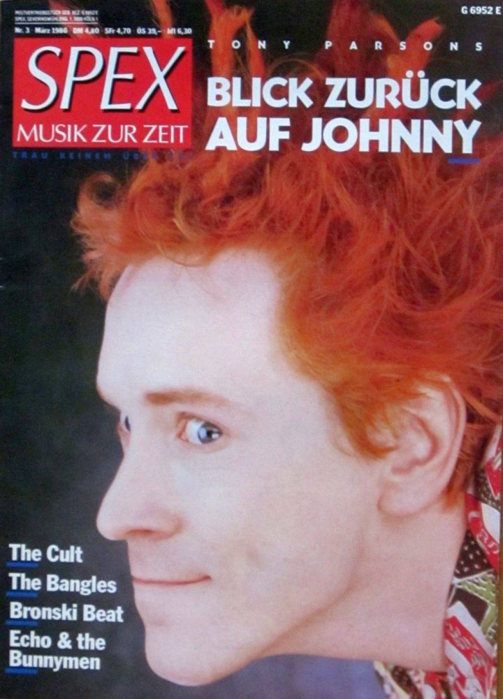 Spex 03/1986 Heftcover