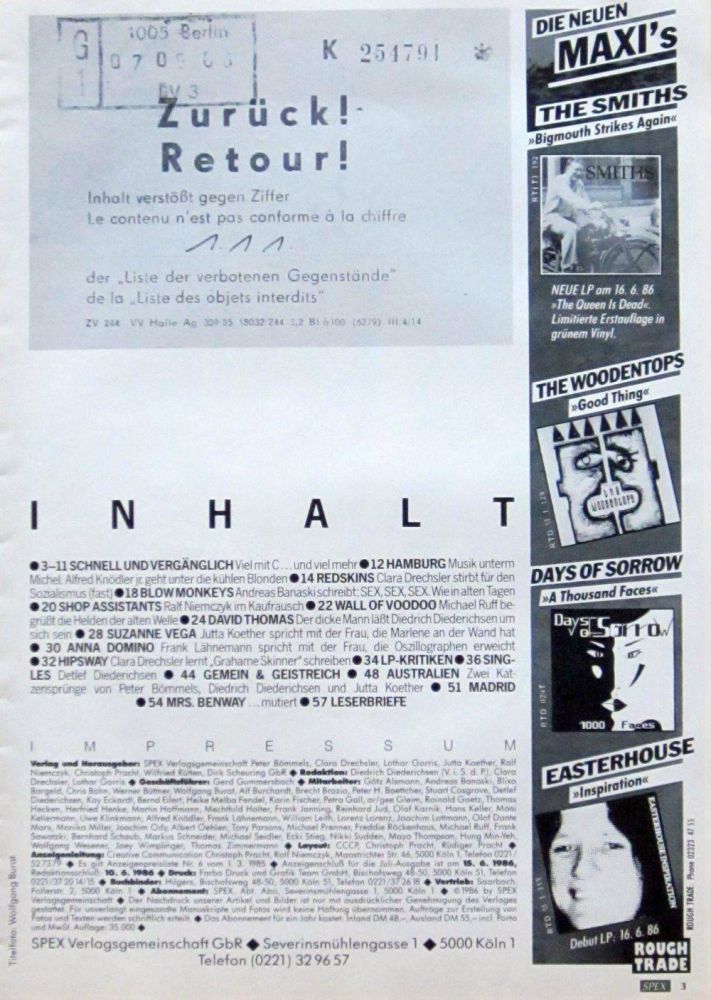 spex 06 1986 Inhalt