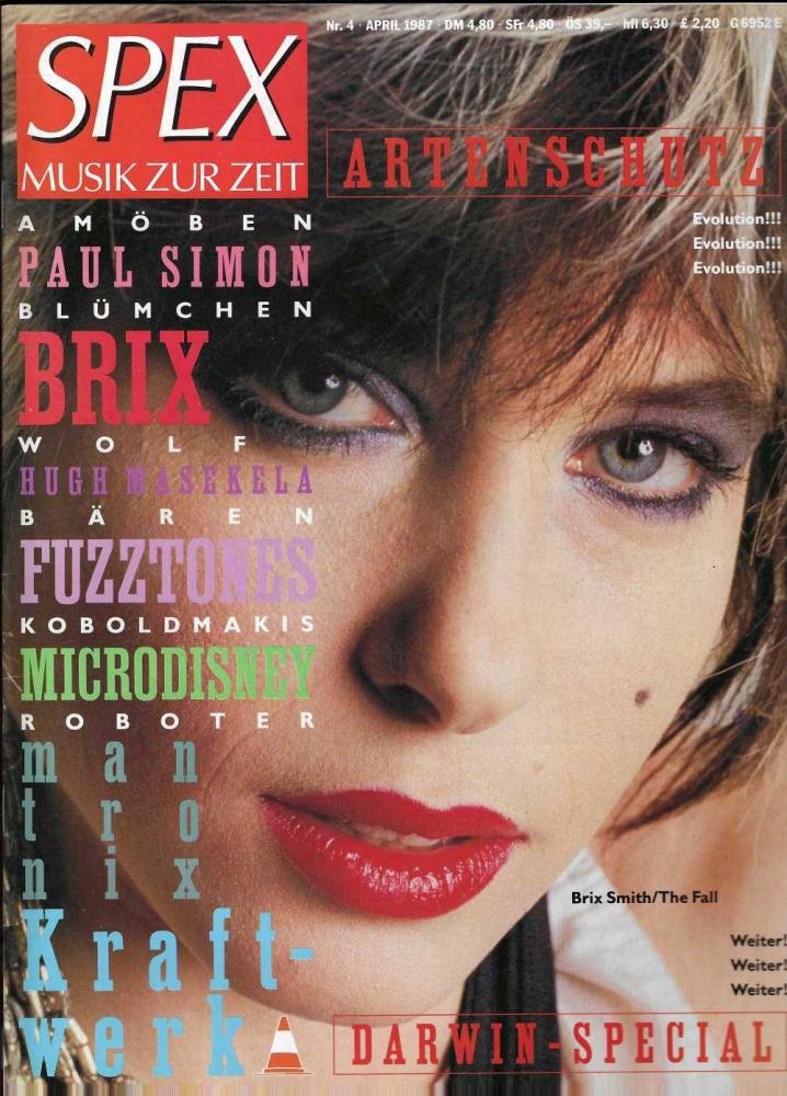 Spex 04/1987 Heftcover