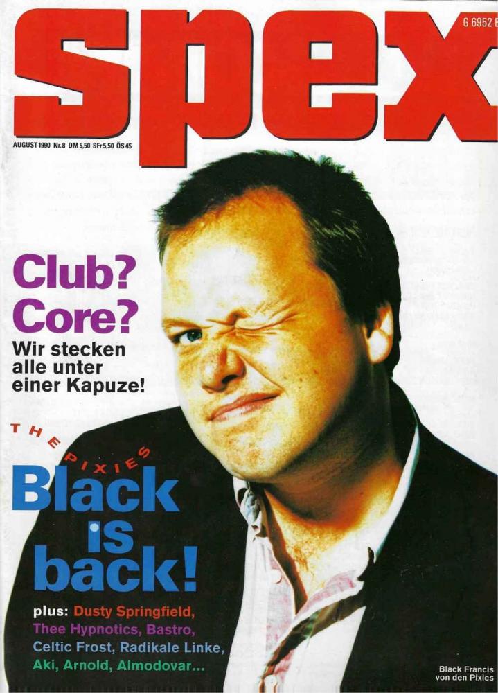 Spex - Ausgabe 08/1990 Heftcover