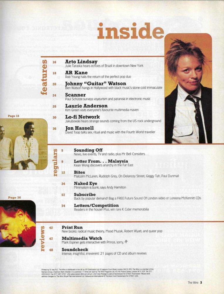 the wire uk 08 1994 content
