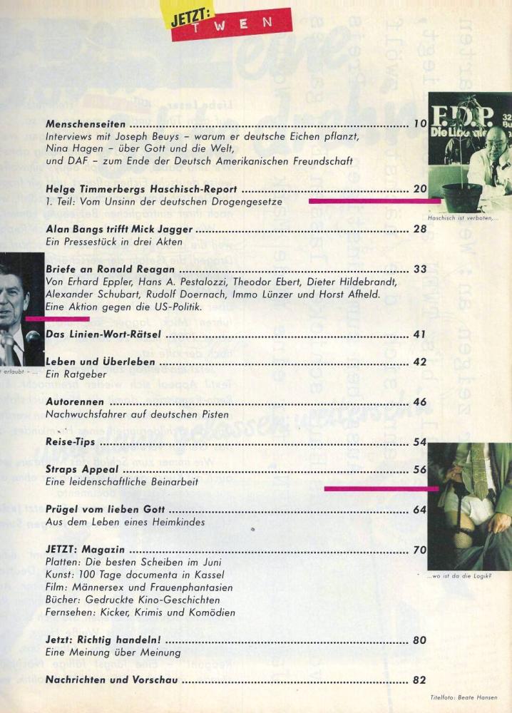 twen 06 1982 Inhalt
