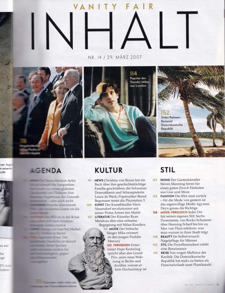 vanity-fair 14 2007 Inhalt b
