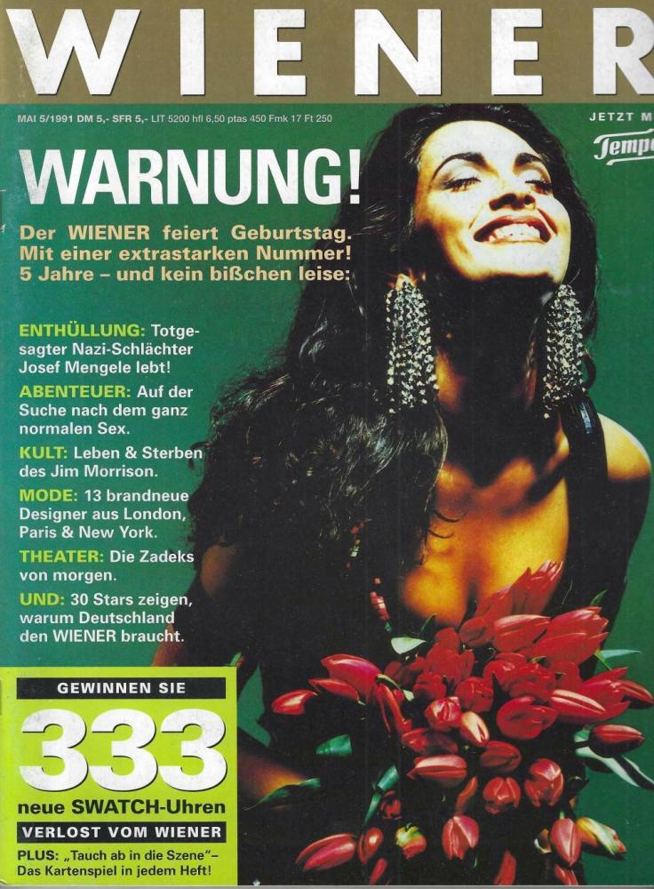 wiener 05 1991 Heftcover