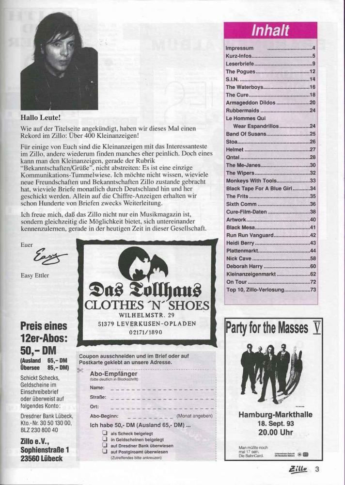 Zillo 09/1993 content