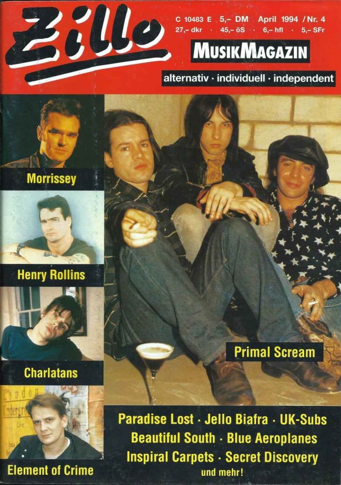 Zillo Magazine 04/1994 cover