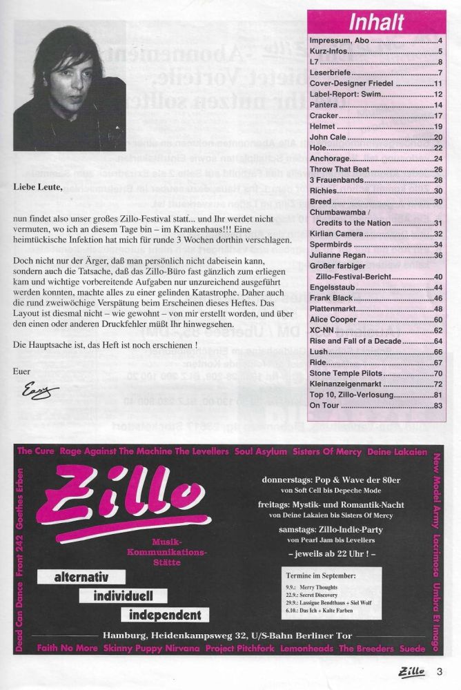 zillo 07 1994 Inhalt