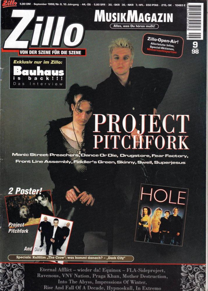zillo 09 1998 Heftcover