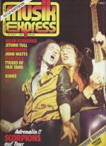Musik-Express - April 1982 Cover