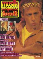 Musik-Express Sounds - July 1983 with Poster: David Bowie