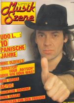 Musik Szene 09 1983 Heftcover
