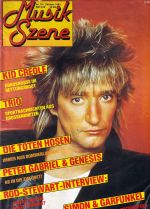 Musik Szene 10 1983 Heftcover