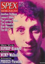 Spex - Issue 04/1988 with the cover story about The Pogues