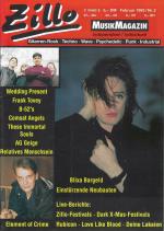 Zillo Musikmagazin 02/1993 Cover: Blixa Bargeld / Beilage